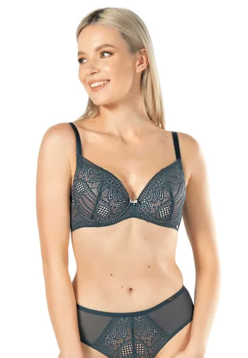 BIUSTONOSZ PUSH UP KORONKOWY DANIELA