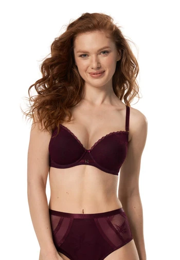 Biustonosz  Push Up Koronkowy Viviene