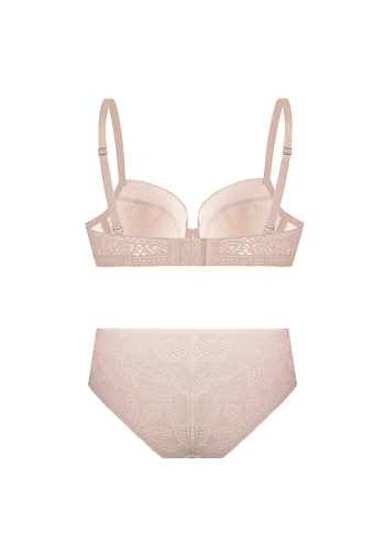 Zestaw Desire Biustonosz Double Push Up + Figi Wysokie