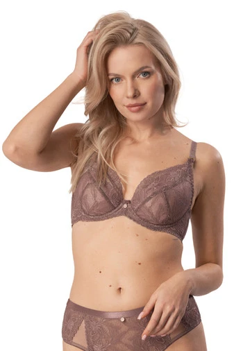 Biustonosz Push Up Koronkowy Rebecca