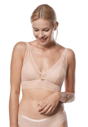 Biustonosz Braletka Koronkowy Kaja