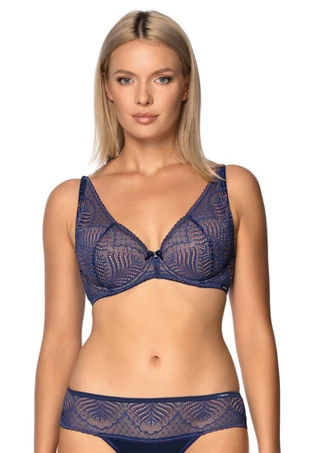 Biustonosz Push Up Koronkowy Lorenza