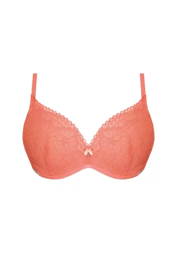 Biustonosz Push Up Bez Fiszbin Koronkowy Melania