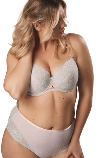 Biustonosz Usztywniany Z Koronki Aria