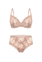 Zestaw Nike Biustonosz Push Up Mould + Brazyliany