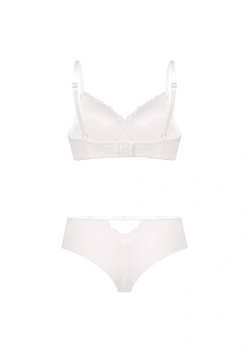 Zestaw Octavia Biustonosz Push Up Bez Fiszbin + brazyliany