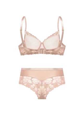 Zestaw Nike Biustonosz Push Up Mould + Brazyliany