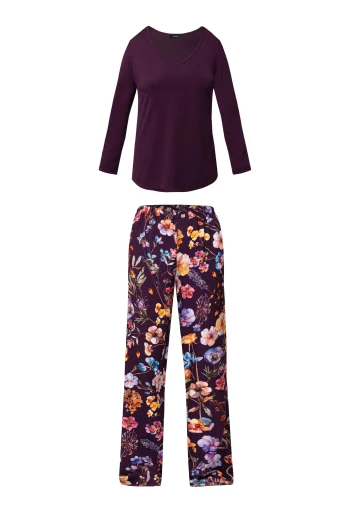 Piżama Wiskozowa Z Rękawem Viviene