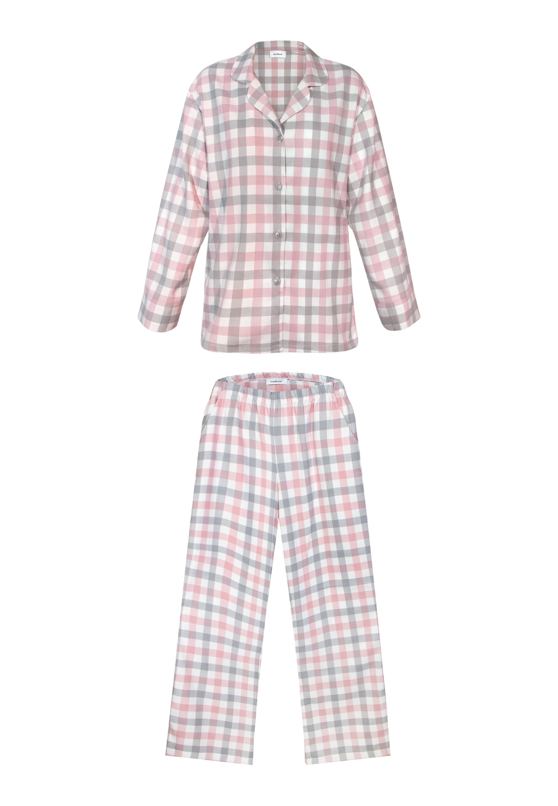 Piżama Wiskozowa Długa Koszulowa Stella