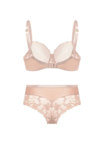Komplet Nike Biustonosz Usztywniany + Brazyliany