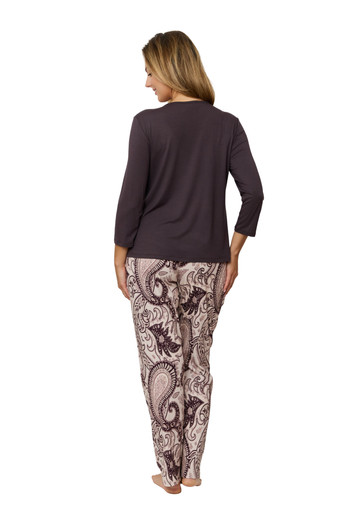 Piżama Bawełniana Długa Iris