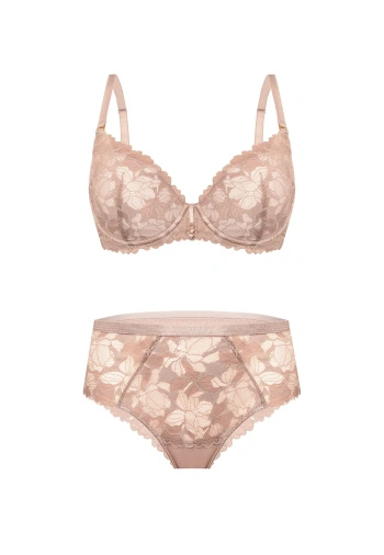 Zestaw Nike Biustonosz Push Up Mould + Brazyliany