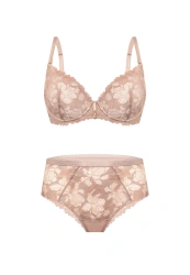 Zestaw Nike Biustonosz Push Up Mould + Brazyliany