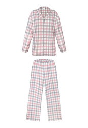 Piżama Wiskozowa Długa Koszulowa Stella