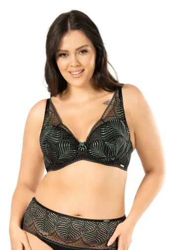 Biustonosz Push Up Koronkowy Diana