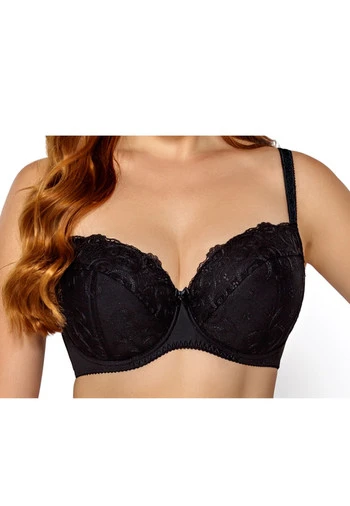 Biustonosz Usztywniany Z Haftem Edyta