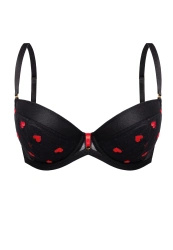Biustonosz Push Up Z Haftem Valentine