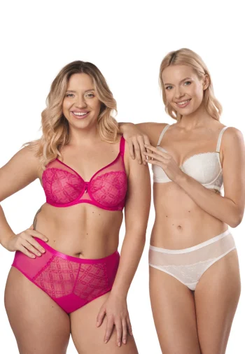 Figi Wysokie Z Koronkowymi Wstawkami Agnese