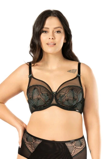 Biustonosz Miękki Z Haftem Diana