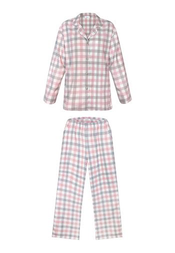 Piżama Bawełniana Długa Koszulowa Stella