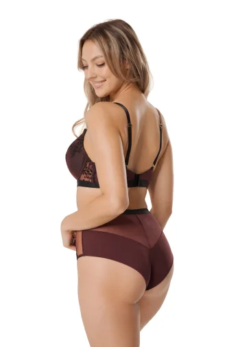 Biustonosz  Push Up Z Haftem Teofile