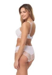 Biustonosz Usztywniany Koronkowy Petra