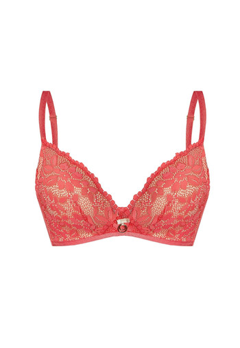 Biustonosz Push Up Bez Fiszbin Koronkowy Karen