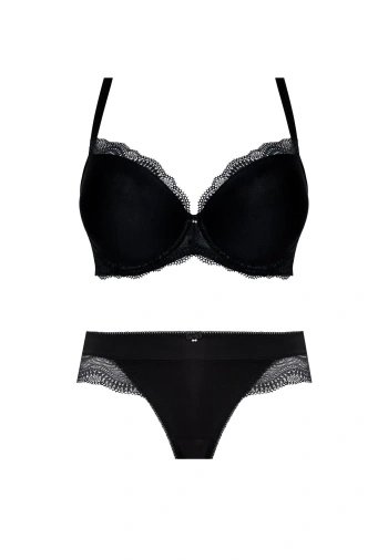 Zestaw Pepite Biustonosz Push Up + Brazyliany