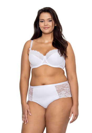 Biustonosz Półusztywniany Koronkowy Pia