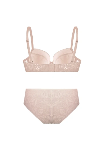 Zestaw Desire Biustonosz Double Push Up + Figi Wysokie