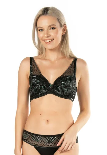 Biustonosz Push Up Koronkowy Diana