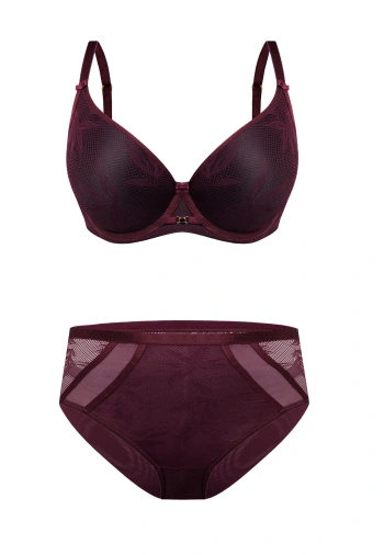 Zestaw Viviene Biustonosz Minimizer + Wysokie Figi