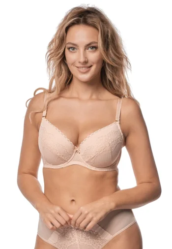 Biustonosz Push Up Koronkowy  Casilda II