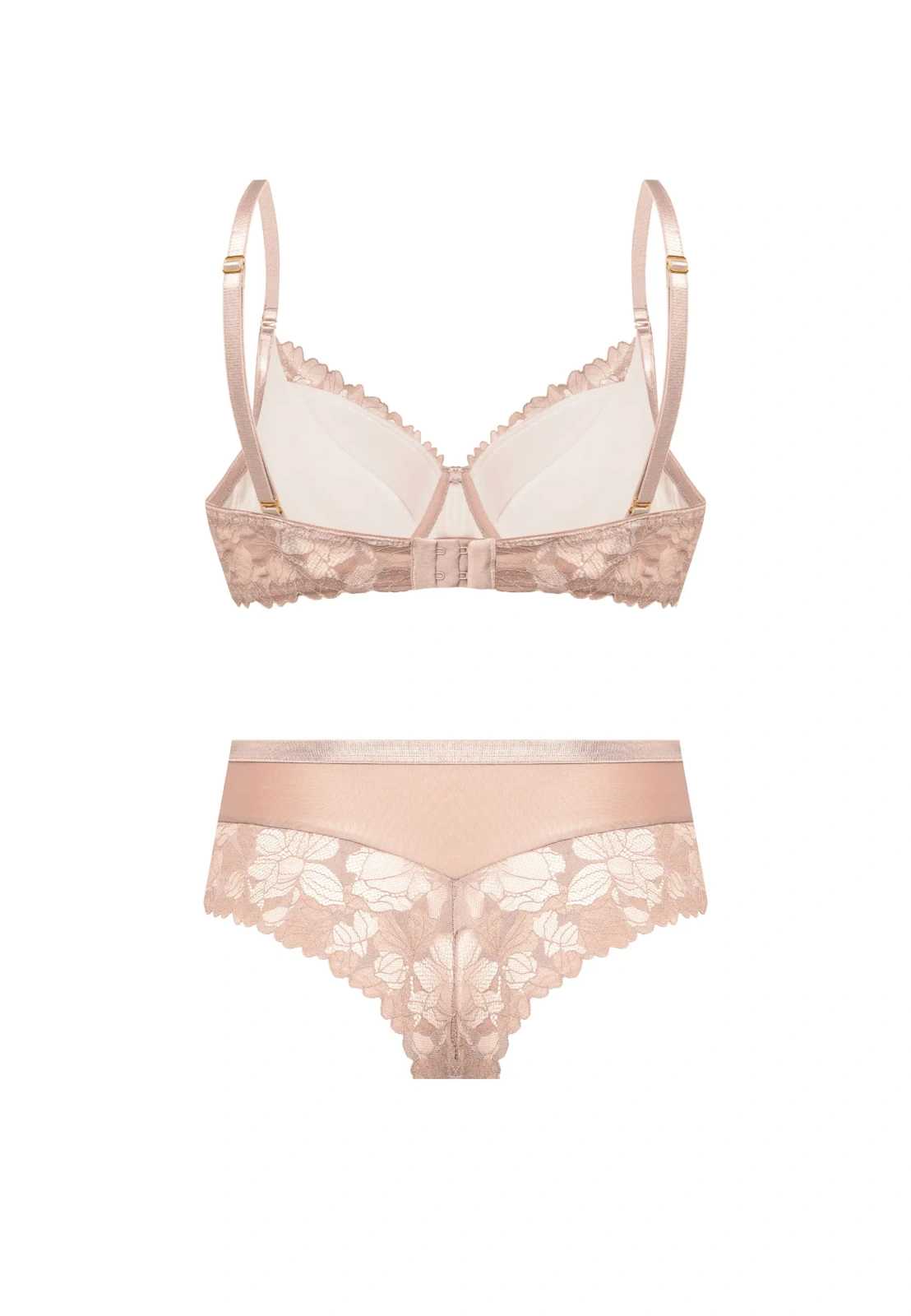Zestaw Nike Biustonosz Push-up + Brazyliany