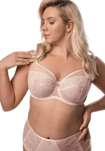 Biustonosz Miękki Z Haftem Kayla