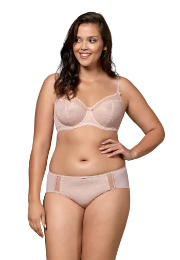 Biustonosz Miękki z Haftem Rafaela