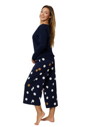 Piżama Wiskozowa Przed Kostkę Oceane