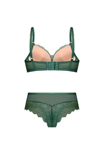 Komplet Carmen Biustonosz Push Up Bez Fiszbin + Brazyliany