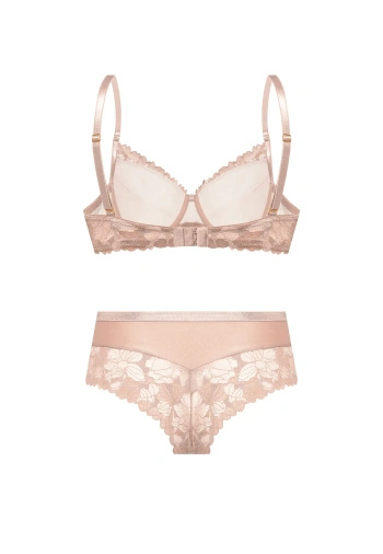 Zestaw Nike Biustonosz Push Up Mould + Brazyliany