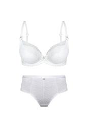 Zestaw Elisabeth Biustonosz Push Up +Wysokie Figi