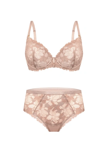 Zestaw Nike Biustonosz Push Up Mould + Brazyliany