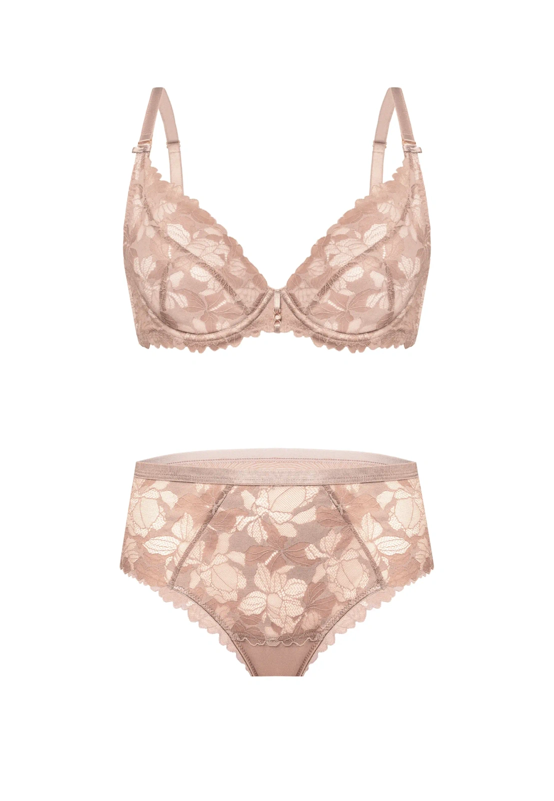 Zestaw Nike Biustonosz Push-up + Brazyliany