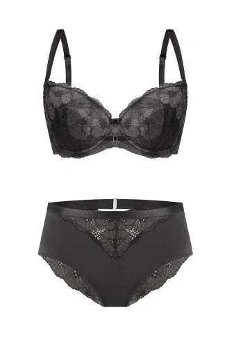 Zestaw Violette Biustonosz Push Up + Szorty