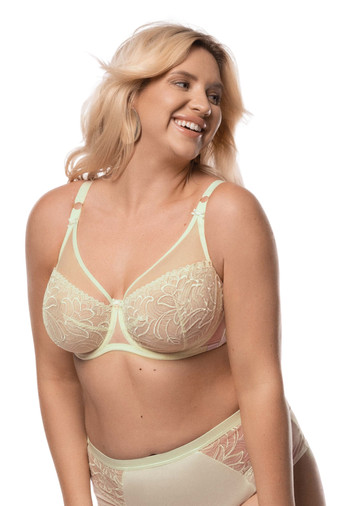 Biustonosz Miękki Z Haftem Janette