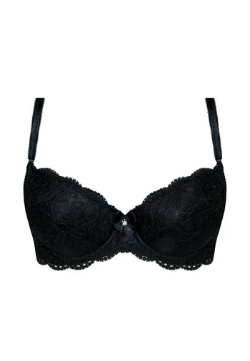 Biustonosz Push Up Z Haftem  Roksana