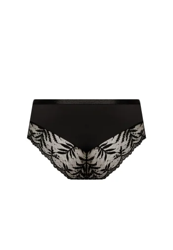 Szorty Czarne Gładkie Petra