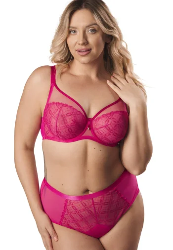 Figi Wysokie Z Koronkowymi Wstawkami Agnese