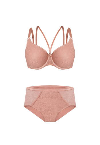 Komplet Camelia Biustonosz Minimizer + Figi