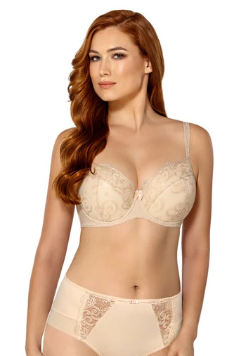 Biustonosz Usztywniany Z Haftem Edyta