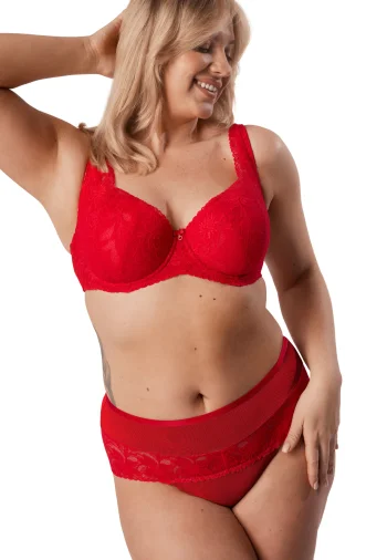 Figi Wysokie Z Koronką Laura